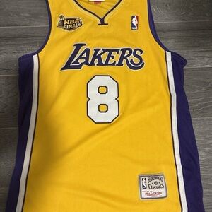 Kobe Bryant Lakers #8 Finals Jersey Mitchell & Ness Hardwood Classics M